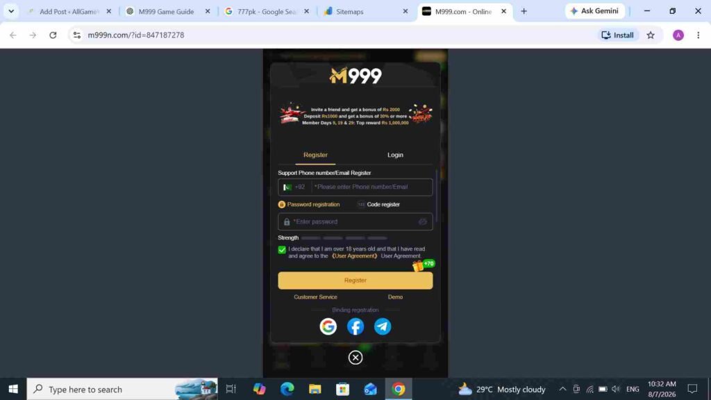 M999 Game